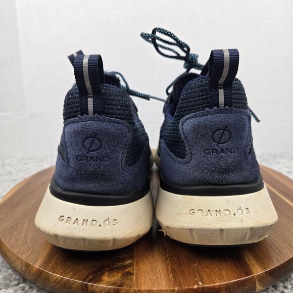 Cole Haan Mens 10M ZeroGrand Trainer Blue Casual Daily Lifestyle Comfort Sneaker - Picture 2 of 12